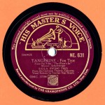 HMV OMC 17786 B.E.S.A. SWING TRIO Tangerine NE 631